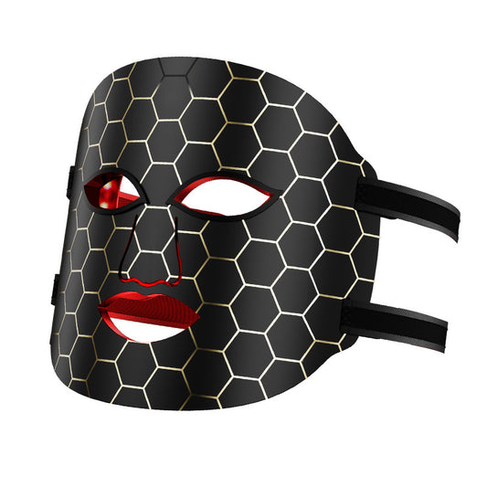 Silicone Photon Beauty Mask with Red Blue Light Therapy