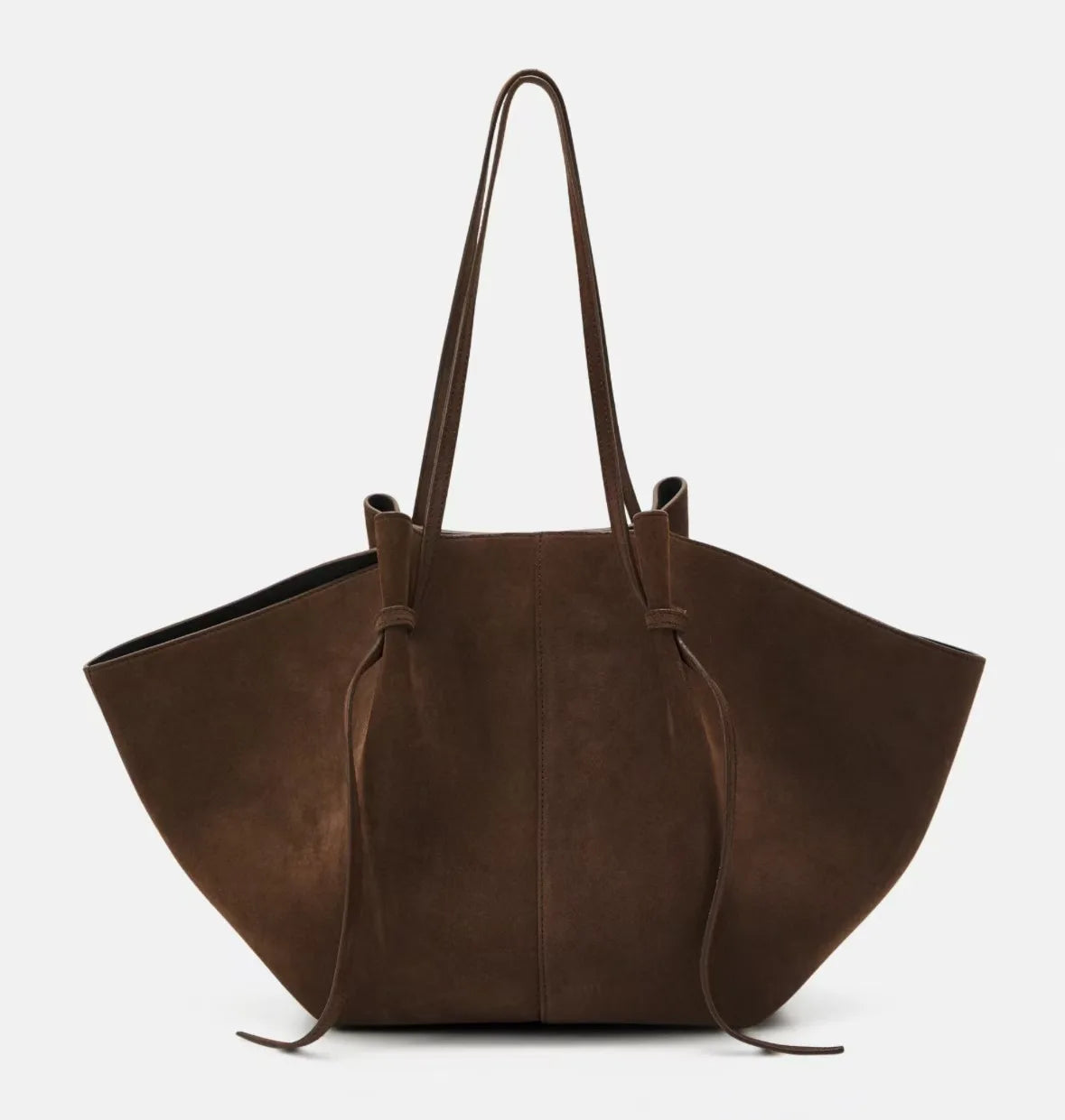 Sac Cabas Élégant en Cuir Suédé – Grand Format
